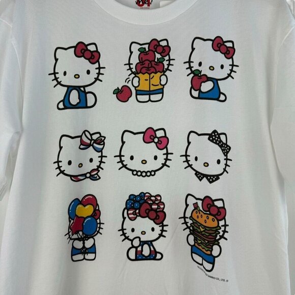 UNIQLO UT Sanrio Hello Kitty Japan Kawaii Graphic Print Short Sleeve T-Shirt XL - Picture 3 of 9